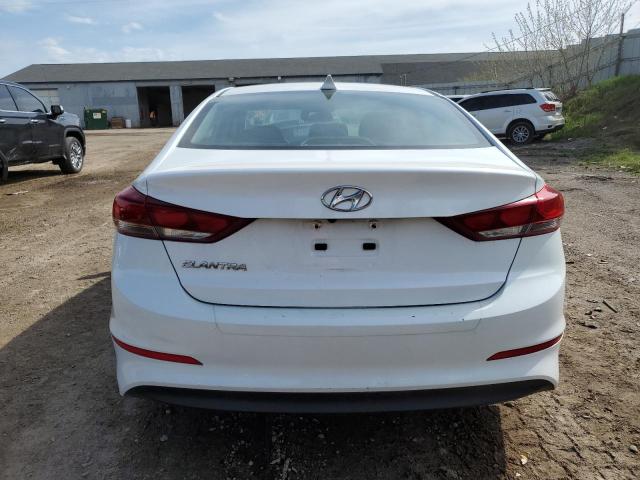 5NPD84LF6HH191164 - 2017 HYUNDAI ELANTRA SE WHITE photo 6