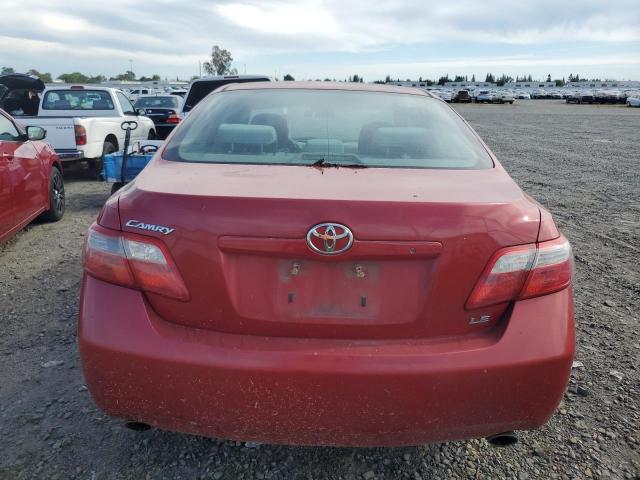 4T1BK46K09U088066 - 2009 TOYOTA CAMRY SE RED photo 6