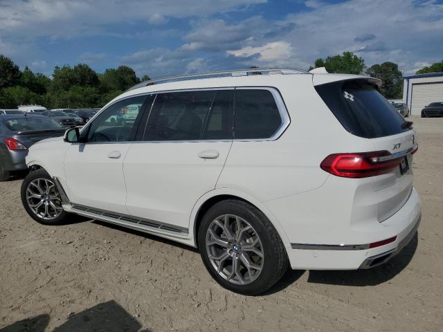 5UXCX4C02LLS39370 - 2020 BMW X7 XDRIVE50I WHITE photo 2