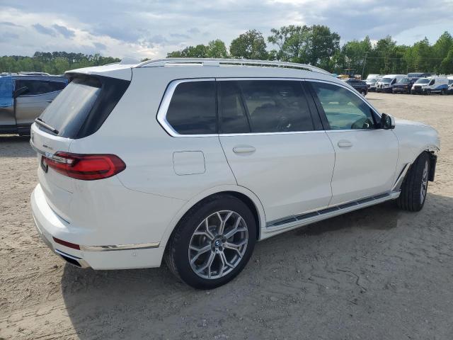 5UXCX4C02LLS39370 - 2020 BMW X7 XDRIVE50I WHITE photo 3