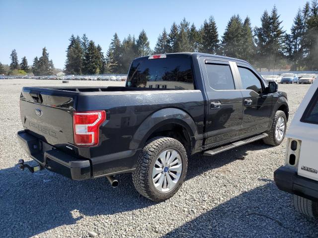 1FTEW1EP8JKC10528 - 2018 FORD F150 SUPERCREW BLACK photo 3