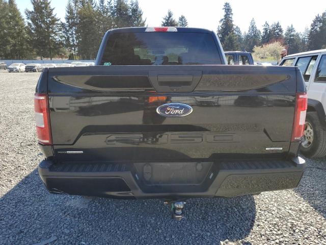 1FTEW1EP8JKC10528 - 2018 FORD F150 SUPERCREW BLACK photo 6