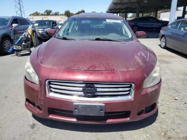 1N4AA5AP8DC841858 - 2013 NISSAN MAXIMA S RED photo 5