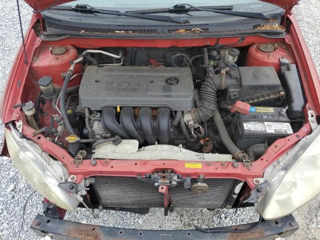 2T1BR32E75C364924 - 2005 TOYOTA COROLLA CE أحمر صورة 11