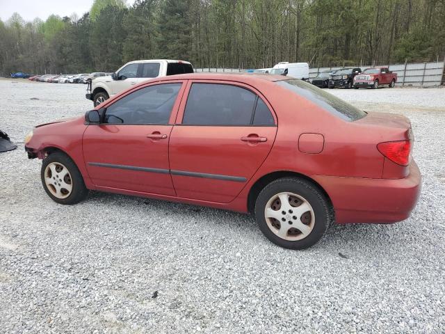 2T1BR32E75C364924 - 2005 TOYOTA COROLLA CE أحمر صورة 2