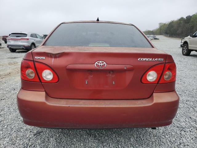 2T1BR32E75C364924 - 2005 TOYOTA COROLLA CE أحمر صورة 6