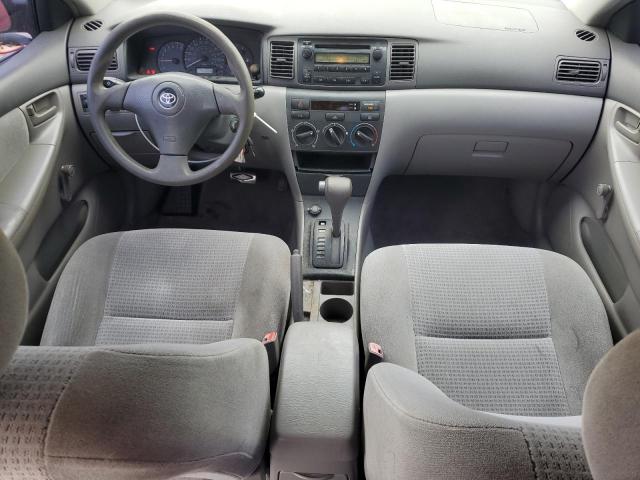2T1BR32E75C364924 - 2005 TOYOTA COROLLA CE أحمر صورة 8