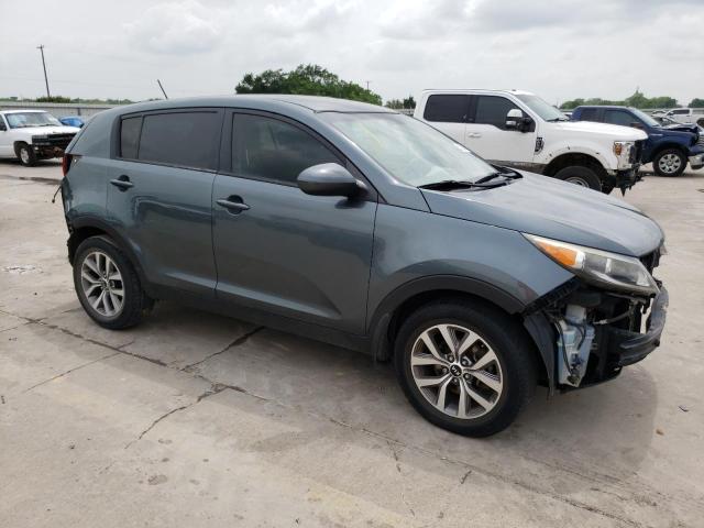 KNDPB3ACXE7598129 - 2014 KIA SPORTAGE BASE GRAY photo 4