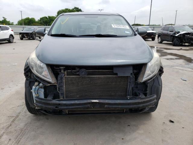 KNDPB3ACXE7598129 - 2014 KIA SPORTAGE BASE GRAY photo 5