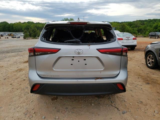 5TDKDRAH7PS015463 - 2023 TOYOTA HIGHLANDER L SILVER photo 6