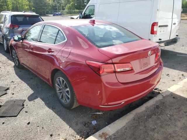 19UUB1F58KA009564 - 2019 ACURA TLX TECHNOLOGY RED photo 2