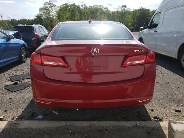 19UUB1F58KA009564 - 2019 ACURA TLX TECHNOLOGY RED photo 6