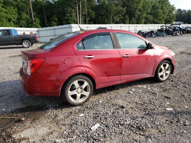 1G1JE5SH2C4146718 - 2012 CHEVROLET SONIC LTZ BURGUNDY photo 3