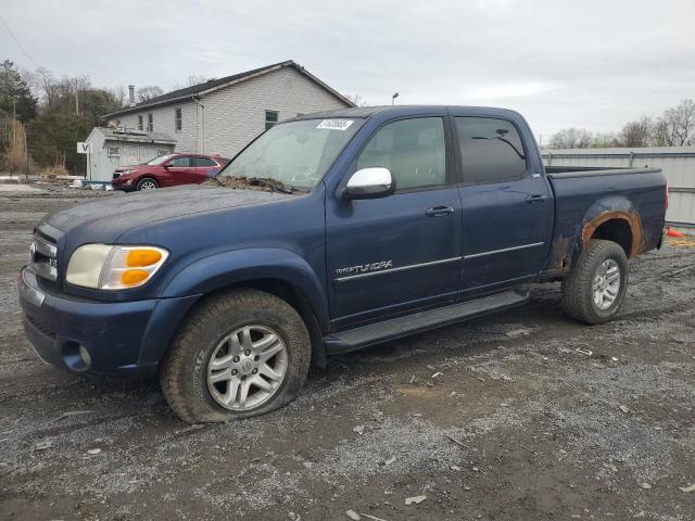 5TBDT44174S436164 - 2004 TOYOTA TUNDRA DOUBLE CAB SR5 BLUE photo 1