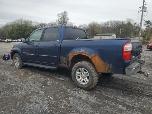 5TBDT44174S436164 - 2004 TOYOTA TUNDRA DOUBLE CAB SR5 BLUE photo 2