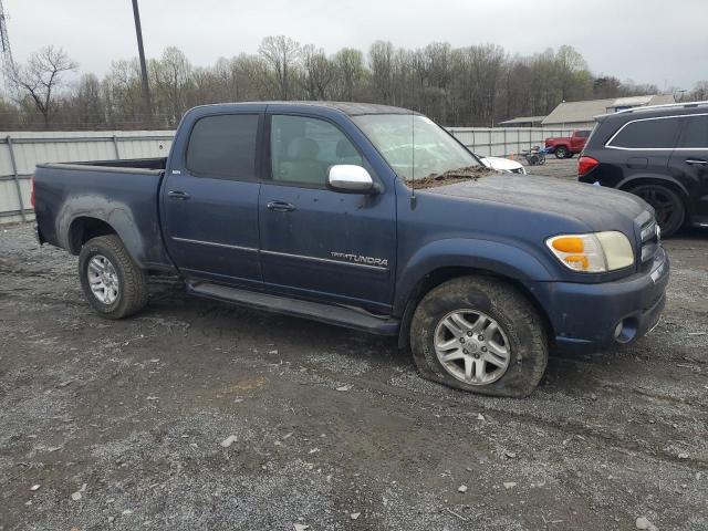 5TBDT44174S436164 - 2004 TOYOTA TUNDRA DOUBLE CAB SR5 BLUE photo 4