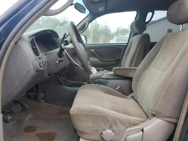 5TBDT44174S436164 - 2004 TOYOTA TUNDRA DOUBLE CAB SR5 BLUE photo 7