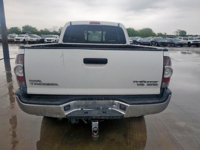 5TFTU4GN4BX003519 - 2011 TOYOTA TACOMA PRERUNNER ACCESS CAB WHITE photo 6