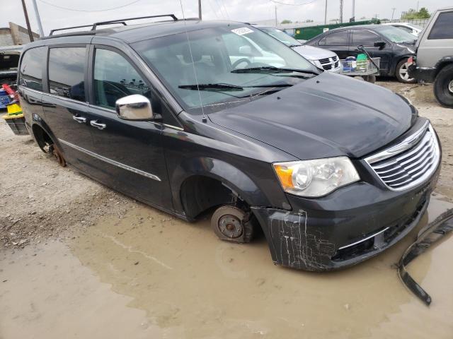 2A4RR8DG0BR758863 - 2011 CHRYSLER TOWN & COU TOURING L CHARCOAL photo 4