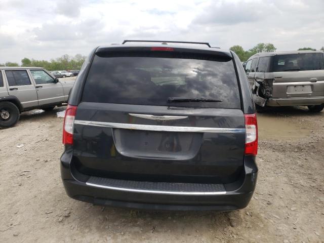 2A4RR8DG0BR758863 - 2011 CHRYSLER TOWN & COU TOURING L CHARCOAL photo 6