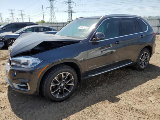 5UXKS4C59F0N09111 - 2015 BMW X5 XDRIVE35D GRAY photo 1