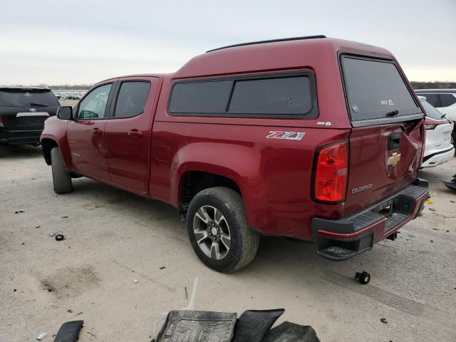 1GCPTDE19H1262586 - 2017 CHEVROLET COLORADO Z71 RED photo 2