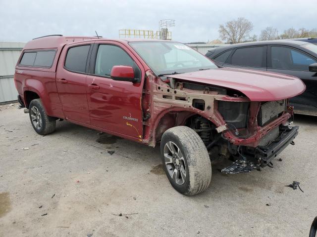 1GCPTDE19H1262586 - 2017 CHEVROLET COLORADO Z71 RED photo 4