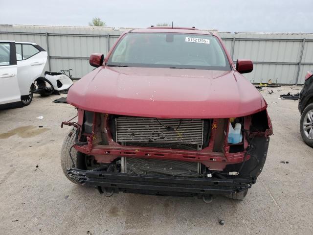 1GCPTDE19H1262586 - 2017 CHEVROLET COLORADO Z71 RED photo 5