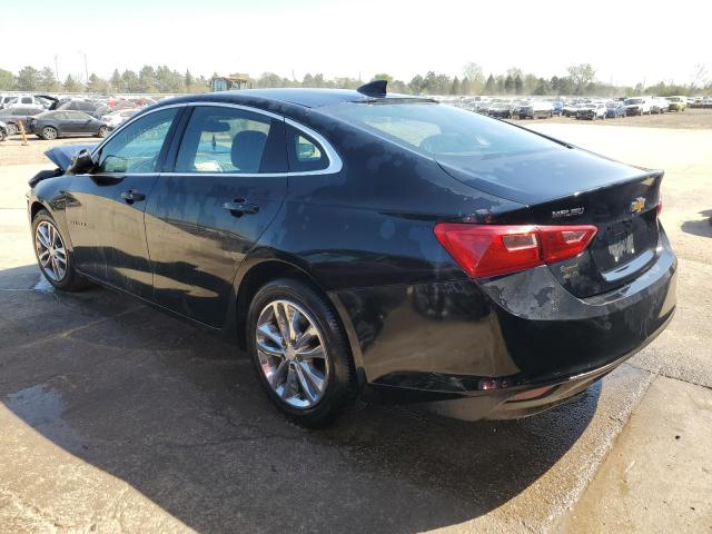 1G1ZD5ST5JF100117 - 2018 CHEVROLET MALIBU LT BLACK photo 2