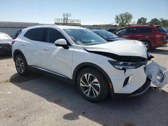 LRBFZNR48MD047213 - 2021 BUICK ENVISION ESSENCE WHITE photo 4