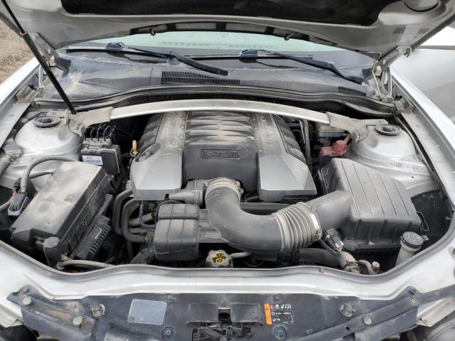 2G1FJ3DJ6B9202869 - 2011 CHEVROLET CAMARO SS SILVER photo 11