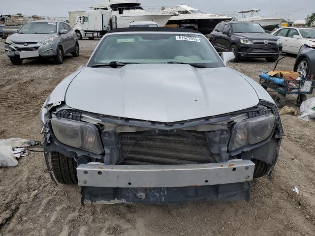 2G1FJ3DJ6B9202869 - 2011 CHEVROLET CAMARO SS SILVER photo 5