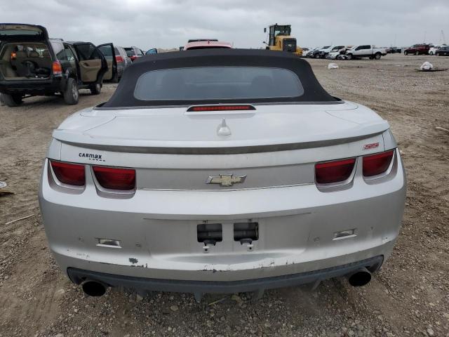 2G1FJ3DJ6B9202869 - 2011 CHEVROLET CAMARO SS SILVER photo 6