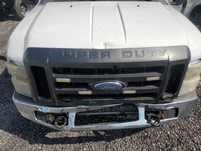 1FDWX34R98EB05274 - 2008 FORD F350 SRW SUPER DUTY WHITE photo 11