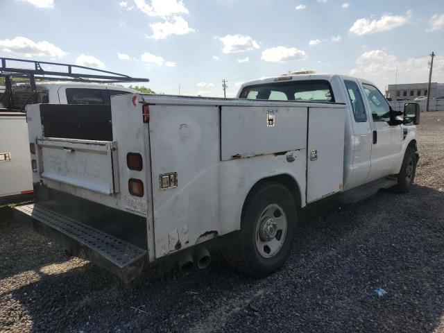 1FDWX34R98EB05274 - 2008 FORD F350 SRW SUPER DUTY WHITE photo 3