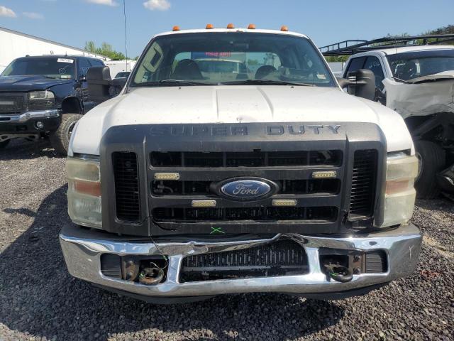 1FDWX34R98EB05274 - 2008 FORD F350 SRW SUPER DUTY WHITE photo 5