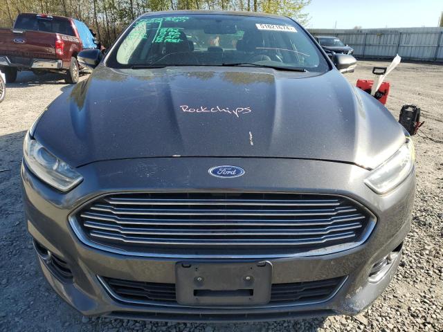 3FA6P0K9XGR217380 - 2016 FORD FUSION TITANIUM GRAY photo 5