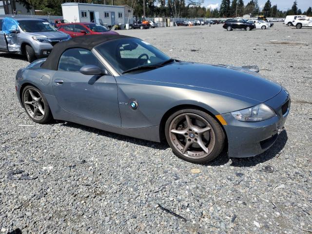 4USBU53547LX03413 - 2007 BMW Z4 3.0SI GRAY photo 4