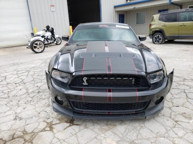 1ZVBP8JS4B5149842 - 2011 FORD MUSTANG SHELBY GT500 BLACK photo 5