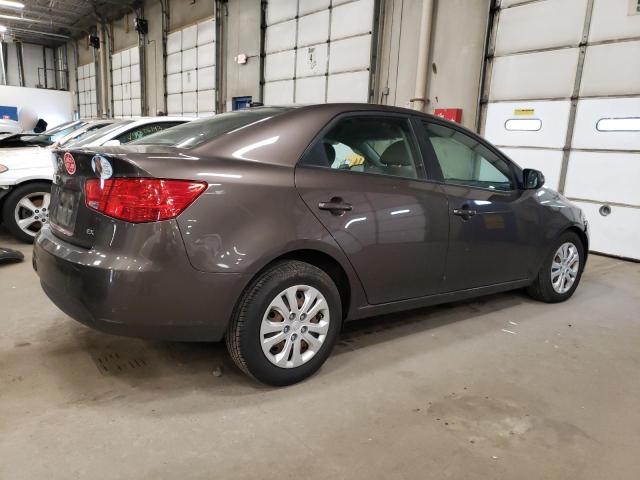 KNAFU4A24D5655967 - 2013 KIA FORTE EX BROWN photo 3