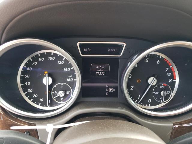 4JGDA5HBXDA117159 - 2013 MERCEDES-BENZ ML 350 4MATIC WHITE photo 9