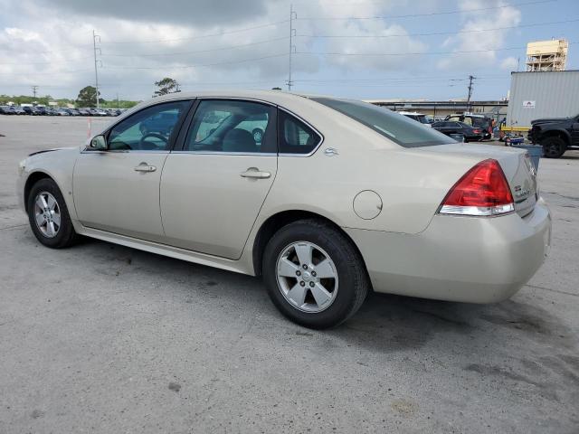 2G1WT57K291140390 - 2009 CHEVROLET IMPALA 1LT TAN photo 2