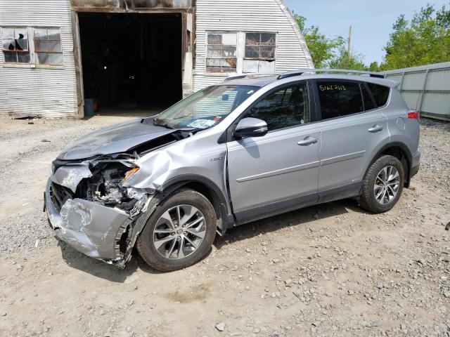 JTMRJREV0JD234811 - 2018 TOYOTA RAV4 HV LE GRAY photo 1