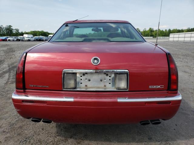 1G6EL12YX1B100346 - 2001 CADILLAC ELDORADO ESC RED photo 6