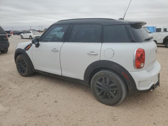 WMWZC3C53EWP27870 - 2014 MINI COOPER S COUNTRYMAN WHITE photo 2