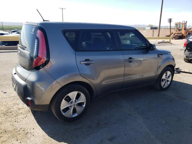 KNDJN2A26E7102144 - 2014 KIA SOUL CHARCOAL photo 3