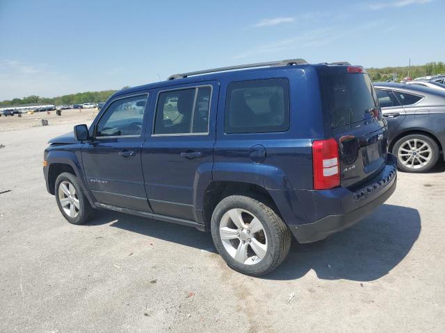 1C4NJRFB0CD659659 - 2012 JEEP PATRIOT LATITUDE BLUE photo 2