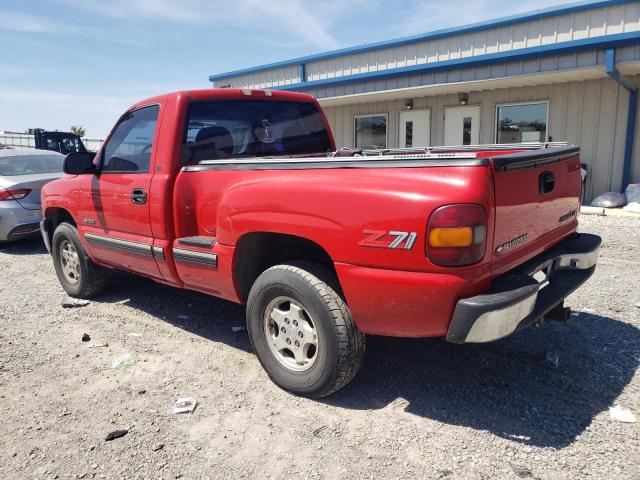 1GCEK14T2XZ199651 - 1999 CHEVROLET SILVERADO K1500 RED photo 2