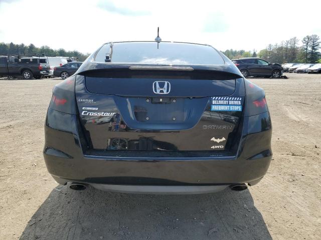 5J6TF2H59AL016313 - 2010 HONDA ACCORD CRO EXL BLACK photo 6