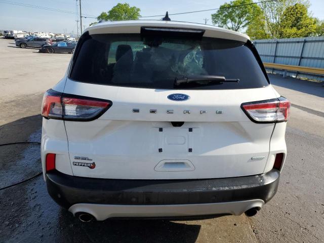 1FMCU0H66LUC05986 - 2020 FORD ESCAPE SEL WHITE photo 6